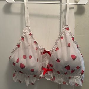 Strawberry Bralette plus size